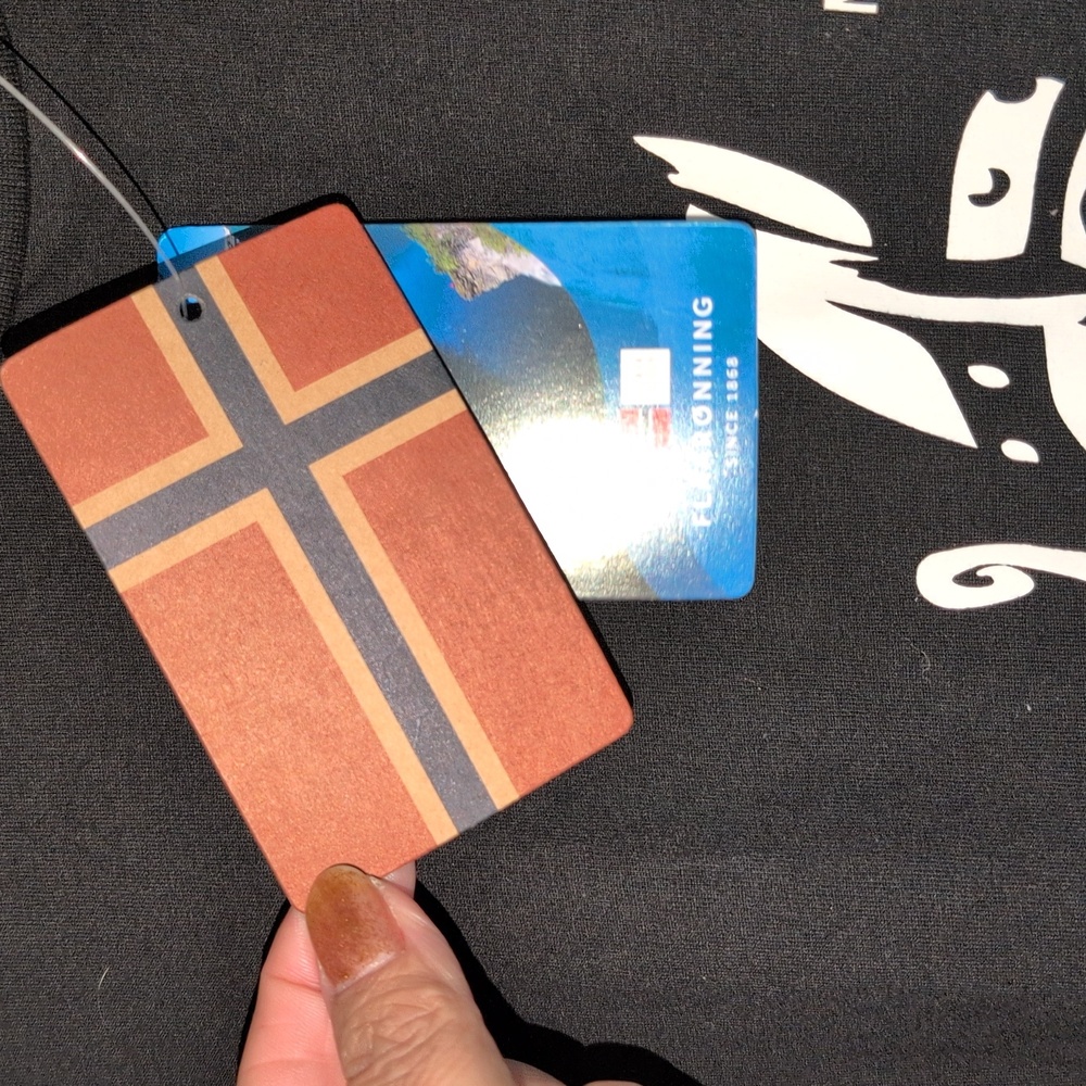 NORGE Norwegian Clothing Black T-shirt Size Large - Picture 4 of 6